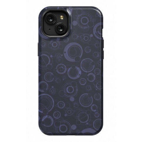 Gallifreyan Text Pattern Phone Case